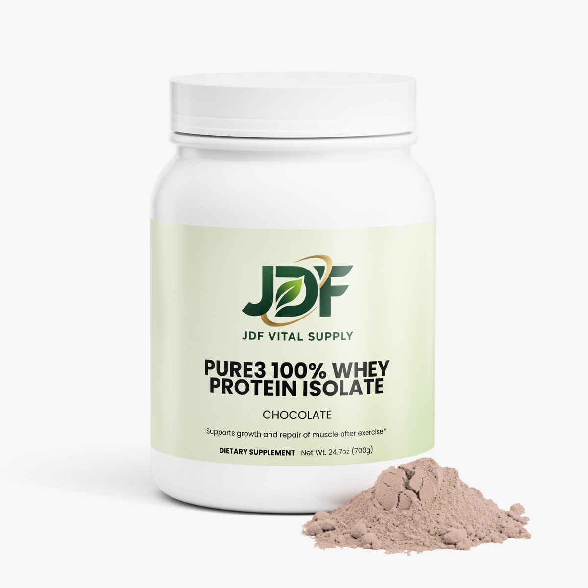 Pure3 100% Whey Protein Isolate (Chocolate)